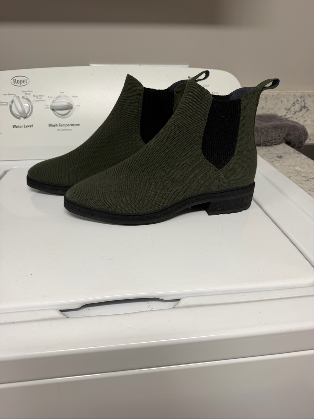 Rothy’s Size 12 Forest Lug Boots